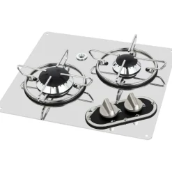 Navy Load  RVS 2-pits 350 x 320 mm kookplaat