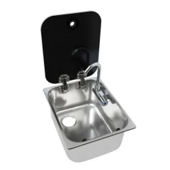 Navy Load Spoelbak met glazen deksel 320 x 260