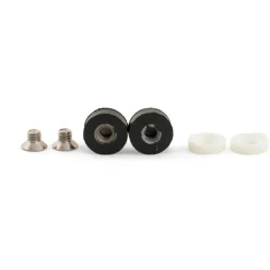 Navy Load  Steundop glasplaat zwart per 2 stuks