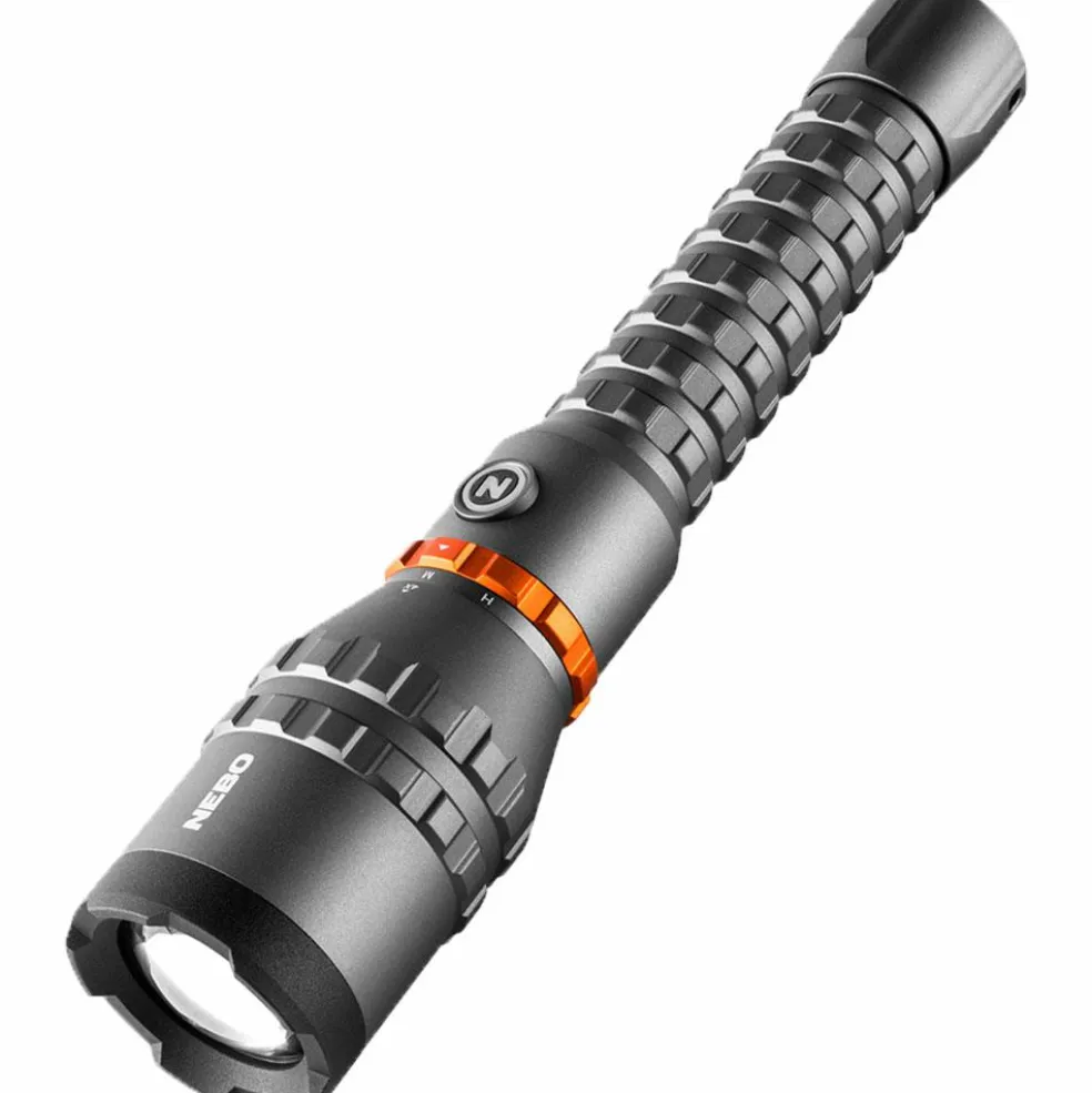 Nebo Davinci 8000 oplaadbare zaklamp grijs