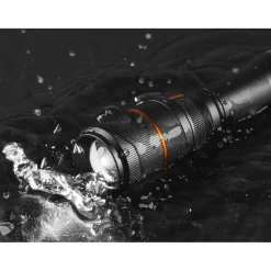 Nebo Davinci 1000 oplaadbare zaklamp grijs