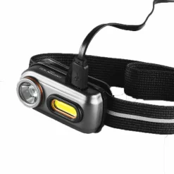 Nebo Einstein 400 oplaadbare hoofdlamp grijs