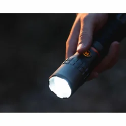 Nebo Slyde King 2K oplaadbare zaklamp grijs