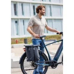New Looxs  Cantos Single fietstas 16,5 liter black