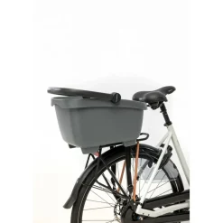 New Looxs  Clipper With Handle 28 liter fietsmand anthracite