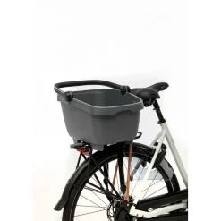 New Looxs  Clipper With Handle 28 liter fietsmand anthracite