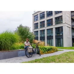 New Looxs  Leeds Single fietstas 19 liter taupe