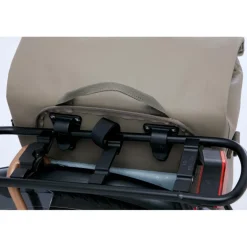 New Looxs  Leeds Single fietstas 19 liter taupe