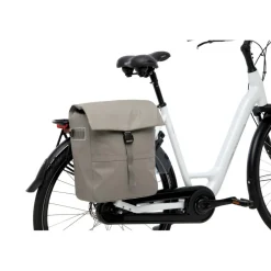 New Looxs  Leeds Single fietstas 19 liter taupe