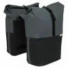 New Looxs  Nyborg Double 34 liter fietstas dark grey black