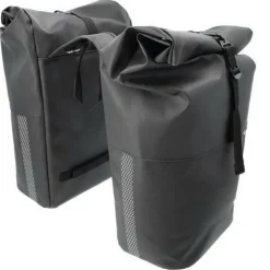 New Looxs Nyborg Double fietstas 34 liter black