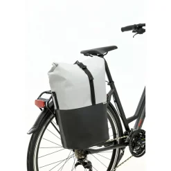 New Looxs  Nyborg Single 17 liter fietstas light grey black