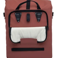 New Looxs  Odense Single fietstas 17,5 liter rust