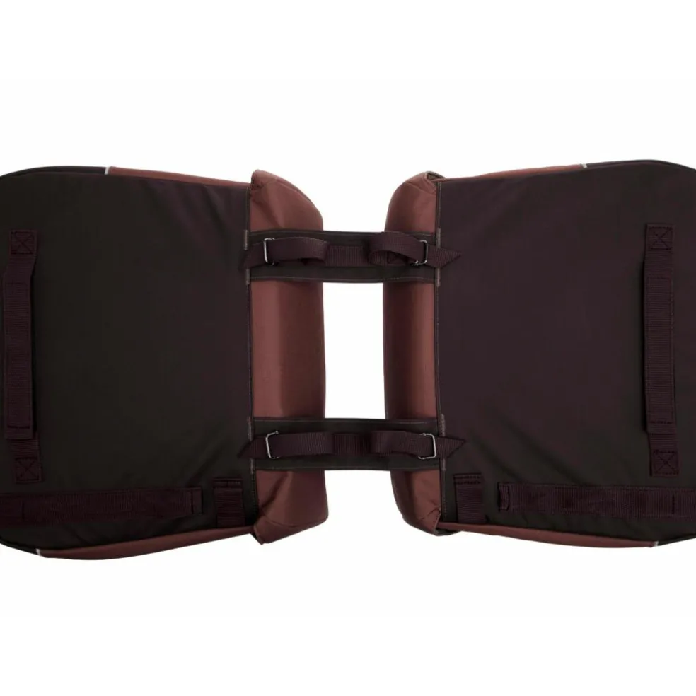 New Looxs Oslo Joli Double fietstas 37 liter burgundy rust