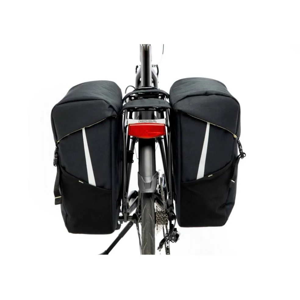 New Looxs Sports Double fietstas 40 liter black
