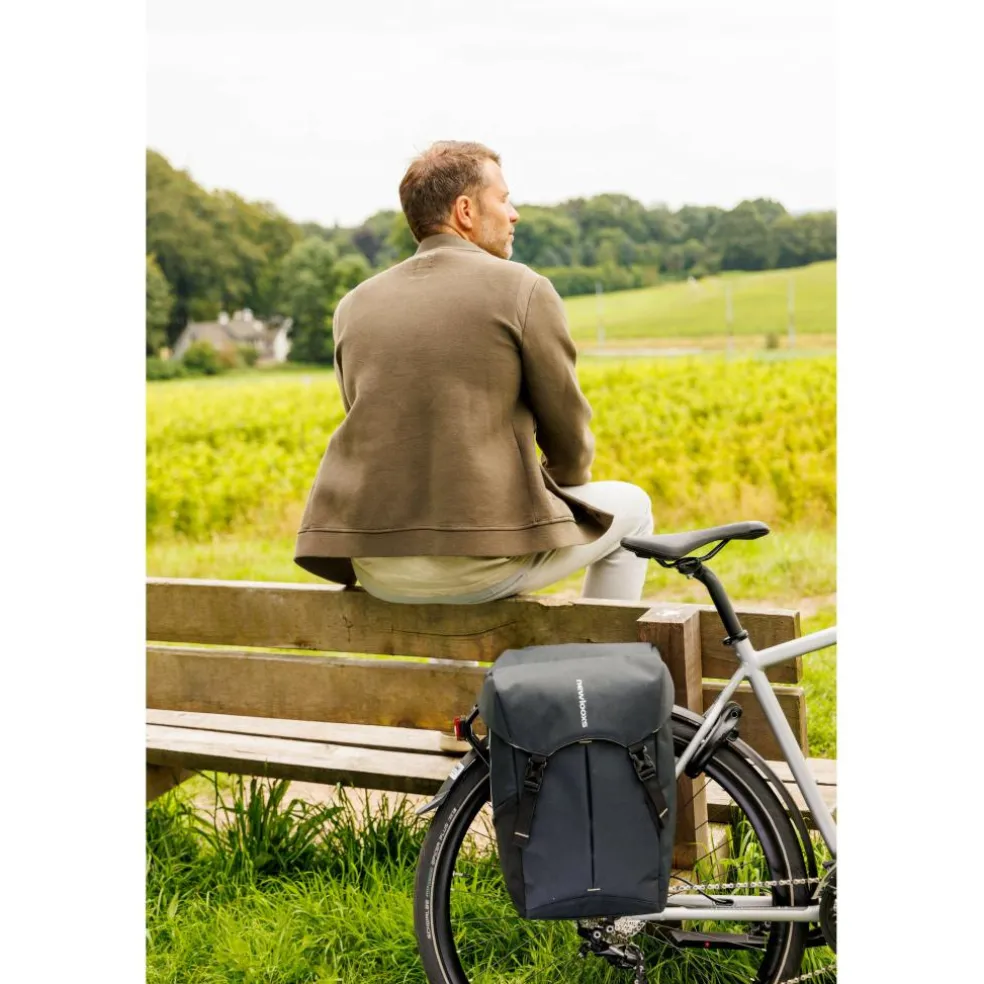 New Looxs Sports Double fietstas 40 liter black