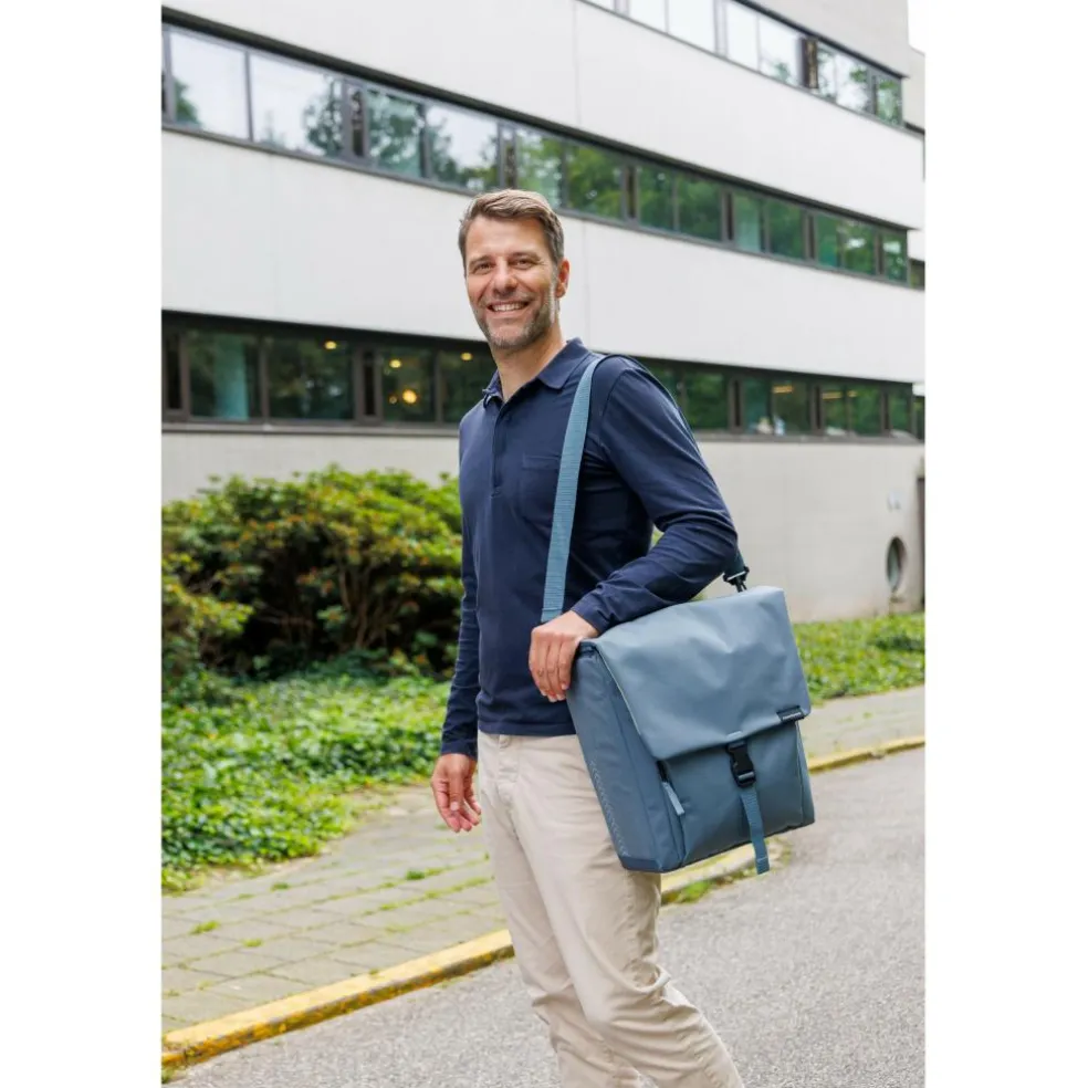 New Looxs Tulum Single fietstas 16 liter grey green