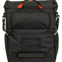 New Looxs  Vigo Single fietstas 20 liter black orange