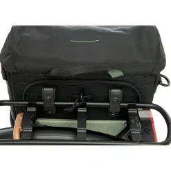 New Looxs  Vigo Single fietstas 20 liter black green