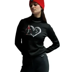 Newland Reine Blanche skipully dames black white