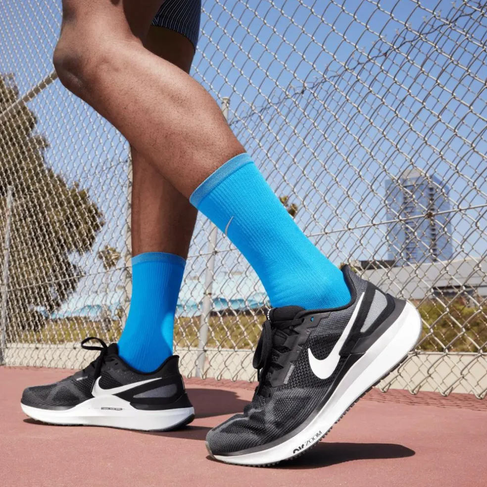 Nike Air Zoom Structure 25 hardloopschoenen heren black white iron grey