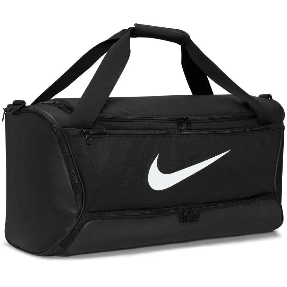 Nike Brasilia 9.5 Duffel sporttas black white