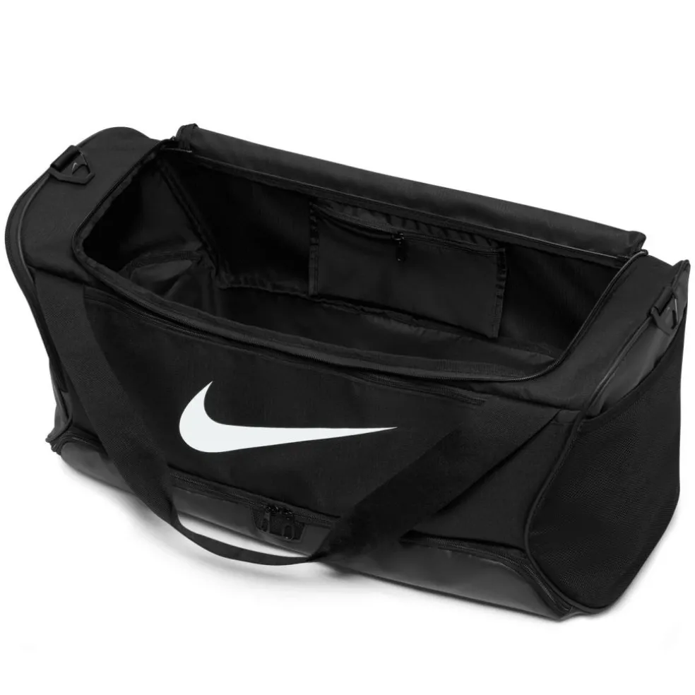 Nike Brasilia 9.5 Duffel sporttas black white