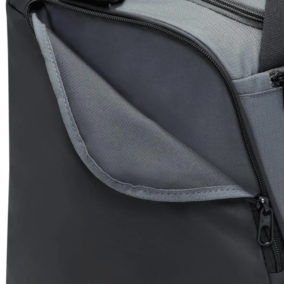 Nike Brasilia 9.5 sporttas iron grey black