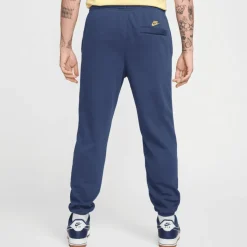 Nike Club FT Bolt joggingbroek heren midnight navy  lightening