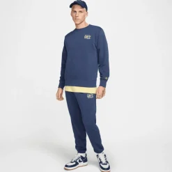 Nike Club FT Bolt joggingbroek heren midnight navy lightening