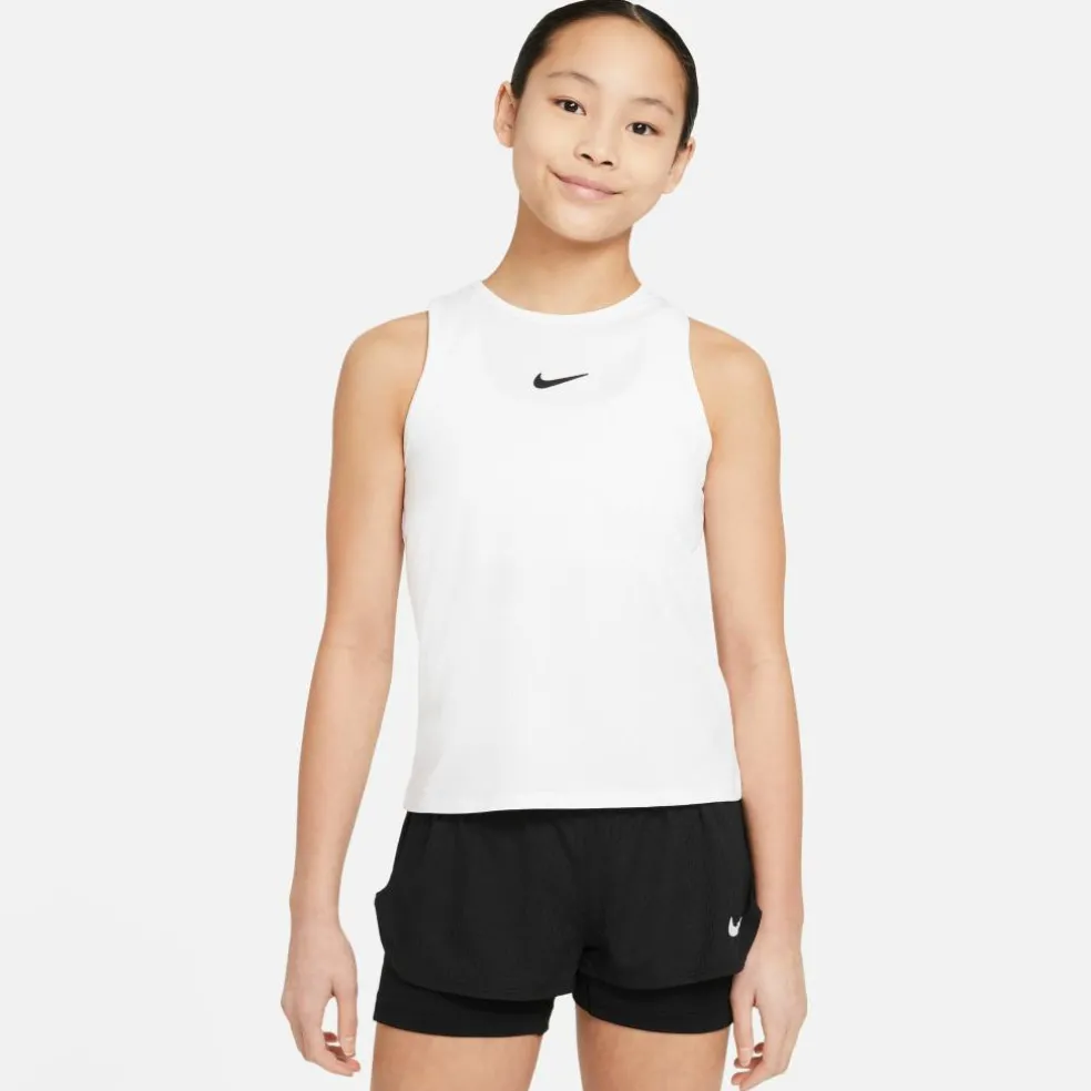 Nike Court Dri-FIT Victory tanktop junior white
