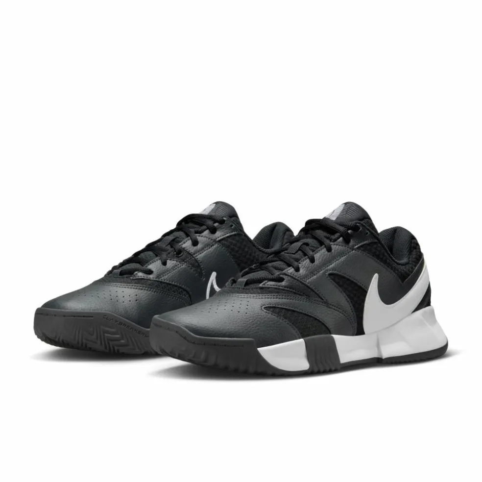 Nike Court Lite 4 tennisschoenen heren black anthracite
