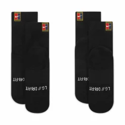 Nike Court Multiplier Max tennissokken heren 2-pack black