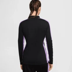 Nike Dri-FIT Academy trainingsshirt dames black  raspberry