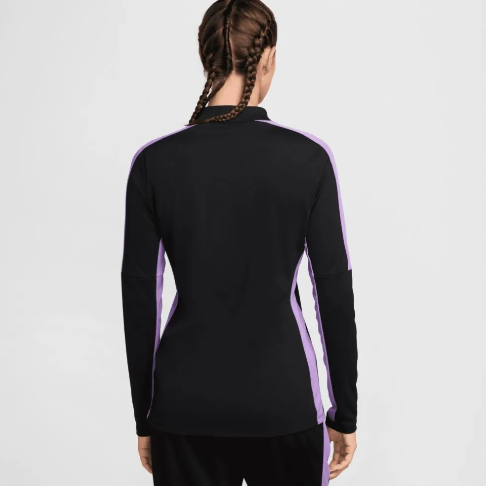 Nike Dri-FIT Academy trainingsshirt dames black raspberry