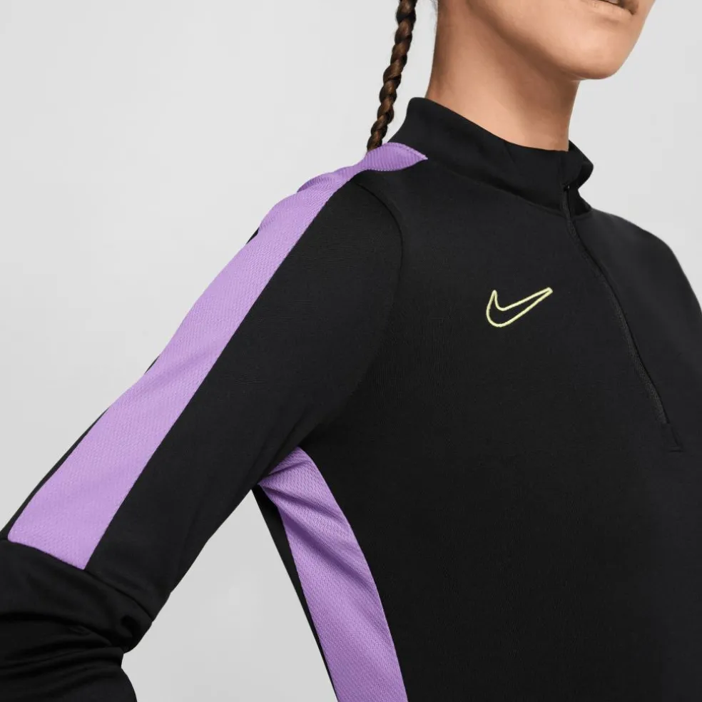 Nike Dri-FIT Academy trainingsshirt dames black raspberry