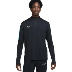 Nike Dri-FIT Academy trainingsshirt heren black baltic blue white