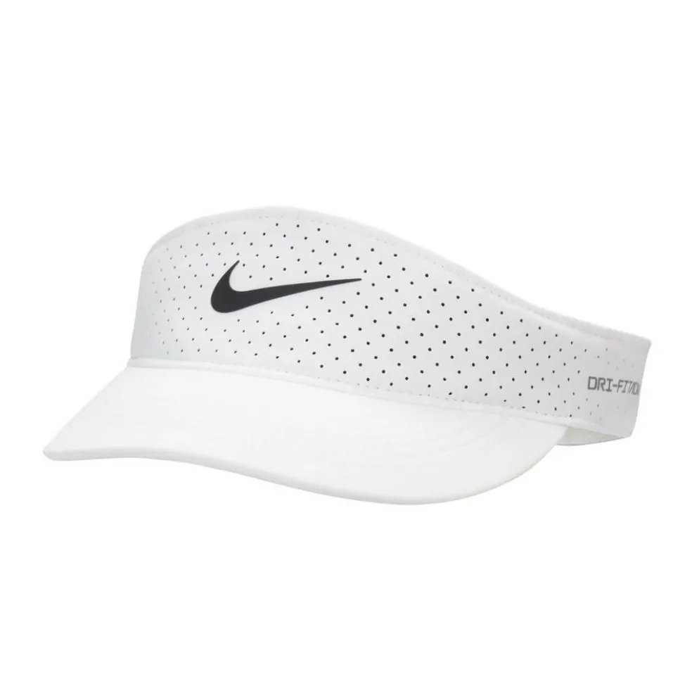 Nike Dri-FIT ADV Ace zonneklep white anthracite black