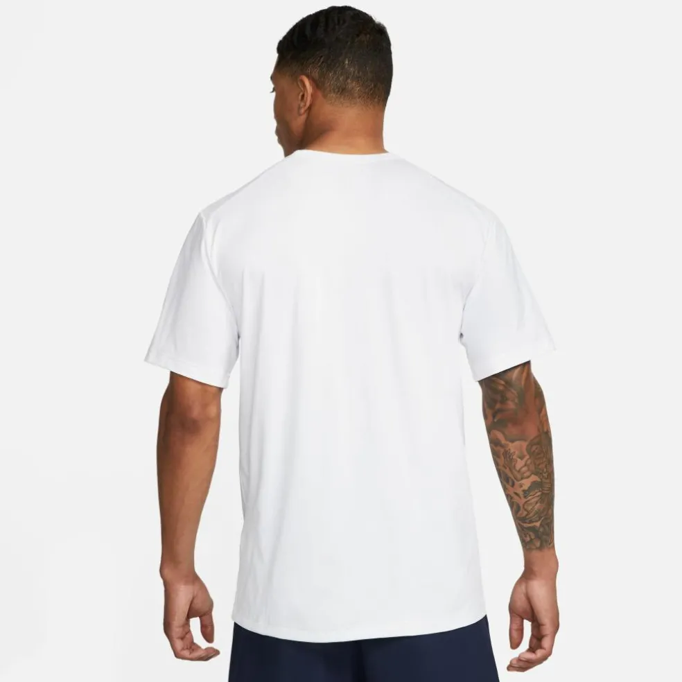Nike Dri-FIT UV Hyverse shirt heren white black
