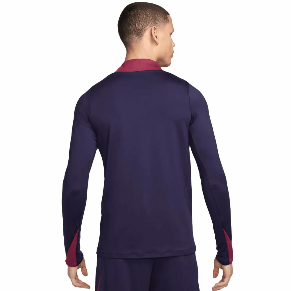 Nike Engeland Strike Dri-FIT trainingsshirt heren purple ink rosewood white