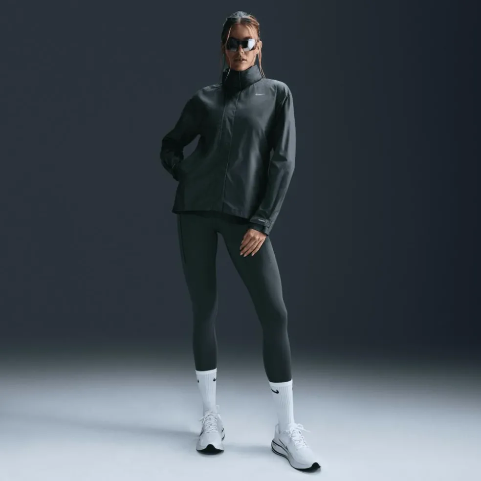 Nike Fast Repel hardloopjack dames vintage green black