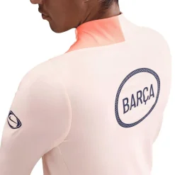 Nike FC Barcelona Strike trainingsshirt heren crimson tint bright mango midnight navy