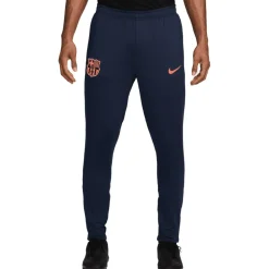 Nike FC Barcelona Strike trainingsbroek heren blue midnight navy bright mango bright mango