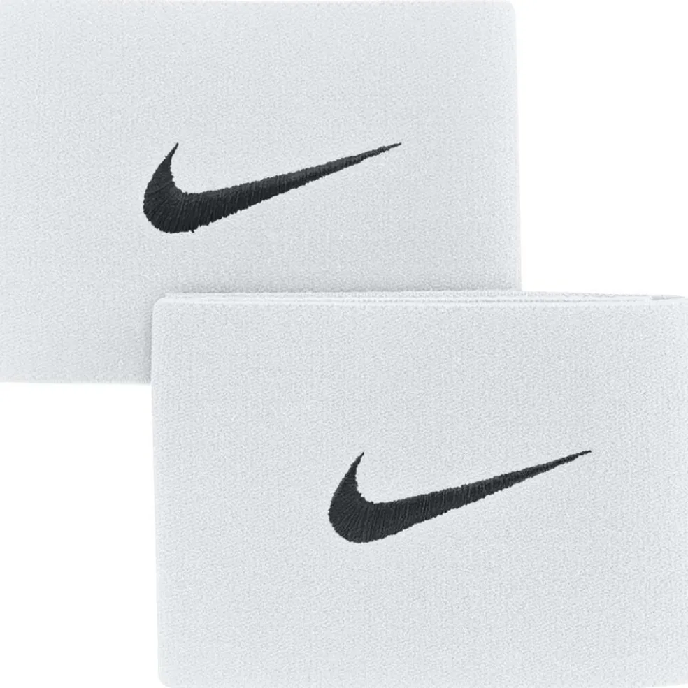 Nike Guard Stay II scheenbeschermer bandjes white black