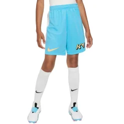 Nike KM Dri-FIT voetbalbroekje junior baltic blue white