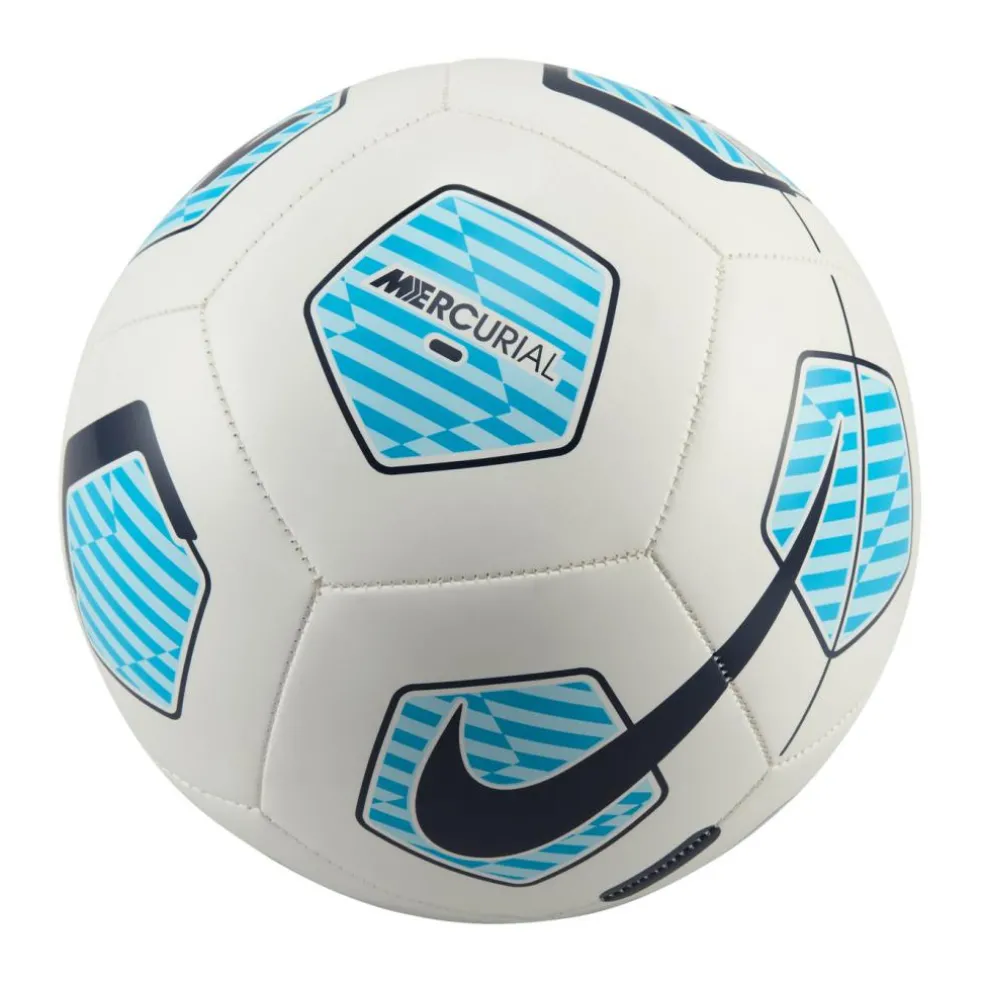 Nike Mercurial Fade voetbal white blue fury blackened blue