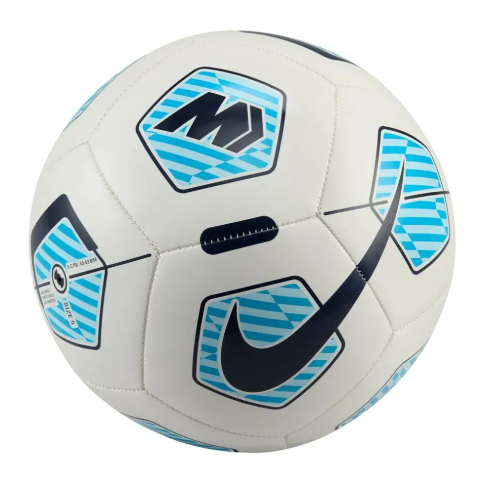 Nike Mercurial Fade voetbal white blue fury blackened blue