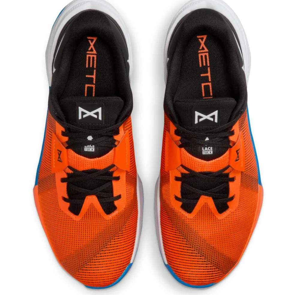 Nike Metcon 10 fitness schoenen heren total orange white photo