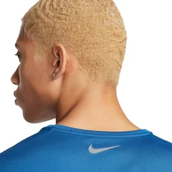 Nike Miler Flash Dri-FIT UV hardloopshirt heren court  blue reflective silver