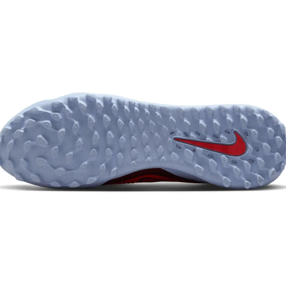 Nike Phantom 6 Low Academy TF voetbalschoenen heren royal tint bright crimson